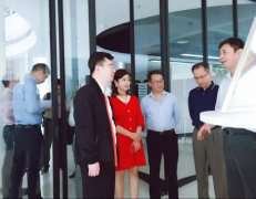 广东省工业和信息化局莅临常州文韬安全监控技术有限公司调研制造业创新中心建设情况 